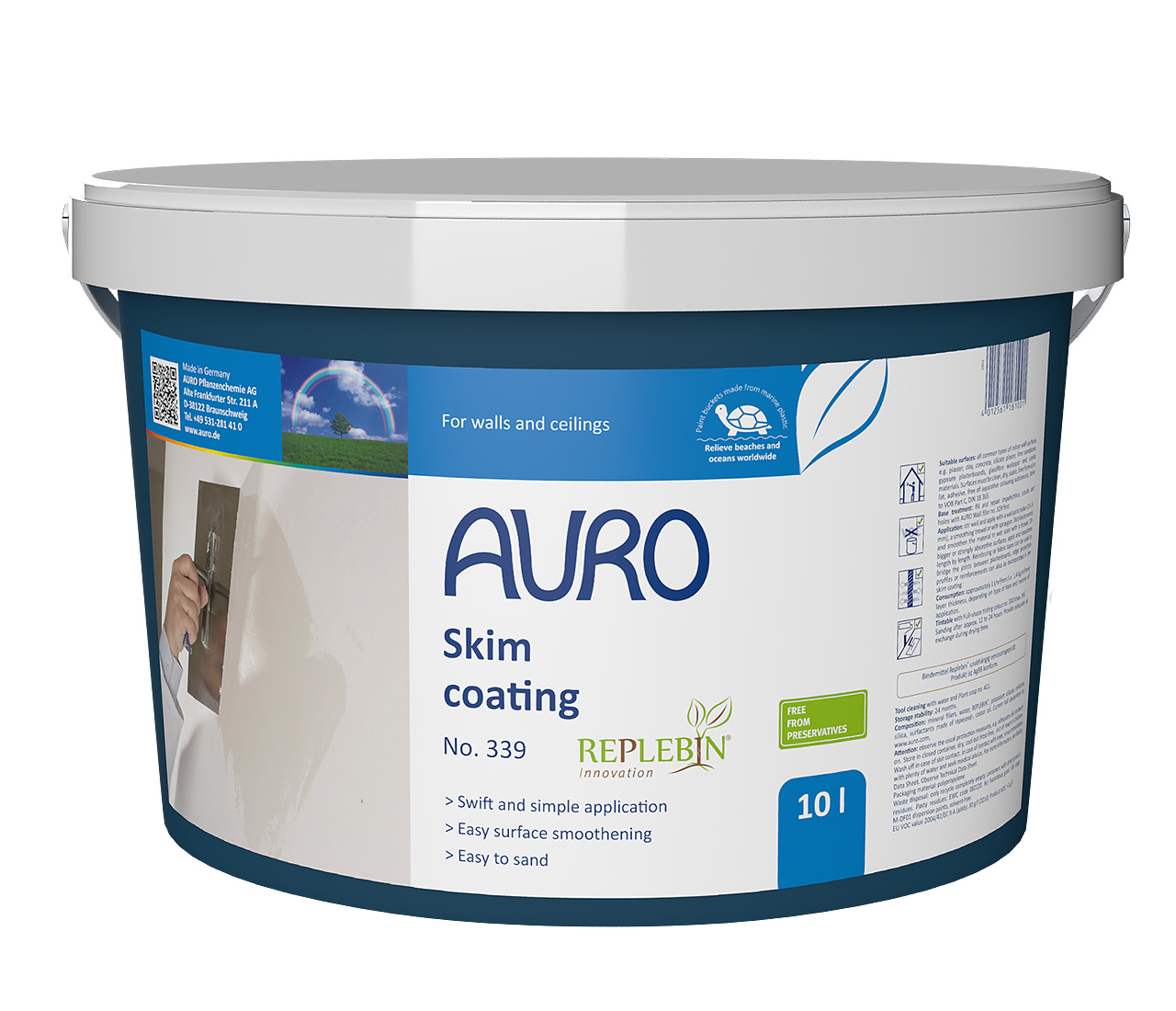 Skim coating