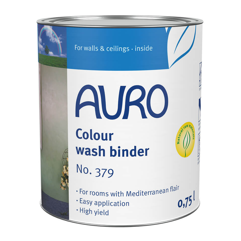 Colour wash binder