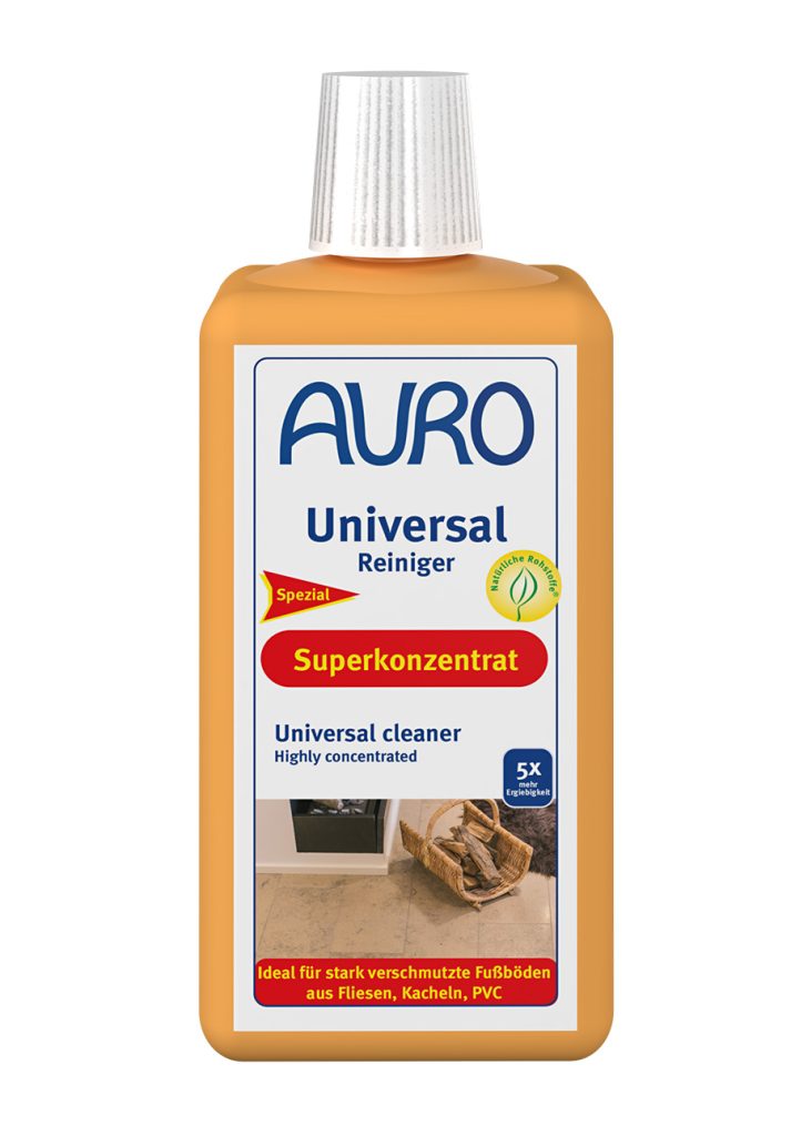 AURO Üniversal Temizleyici No. 471, 0,5 litre şişe, beyaz etiketli ve Bio mührü görünür