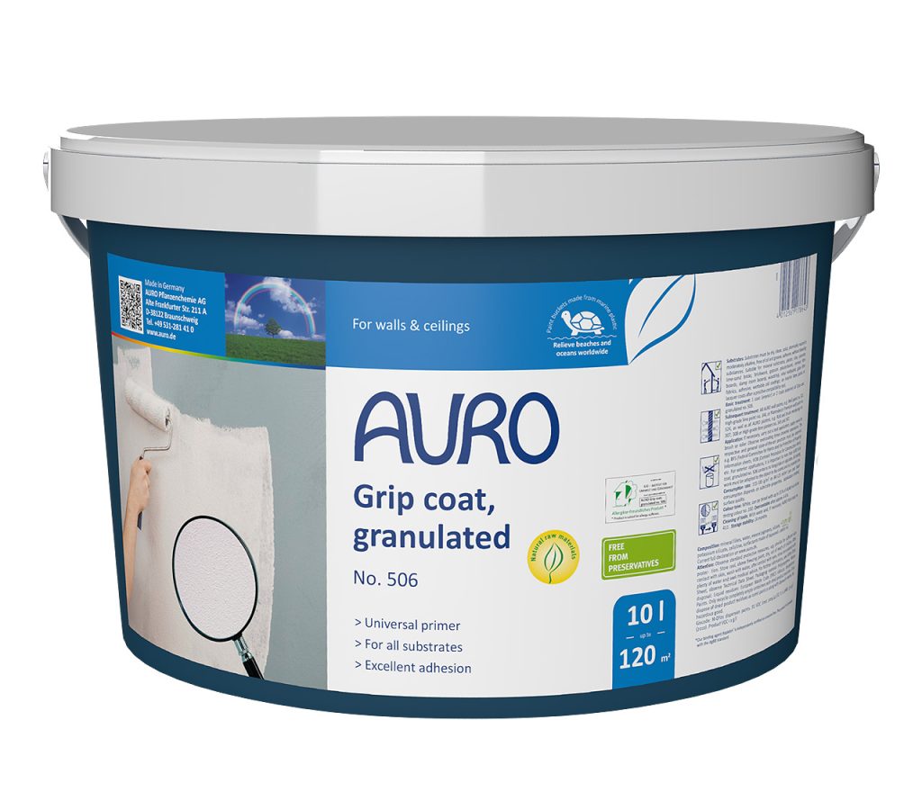 Grip coat, granulated