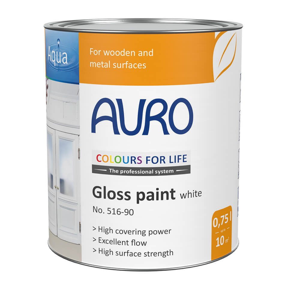 COLOURS FOR LIFE Gloss paint, white