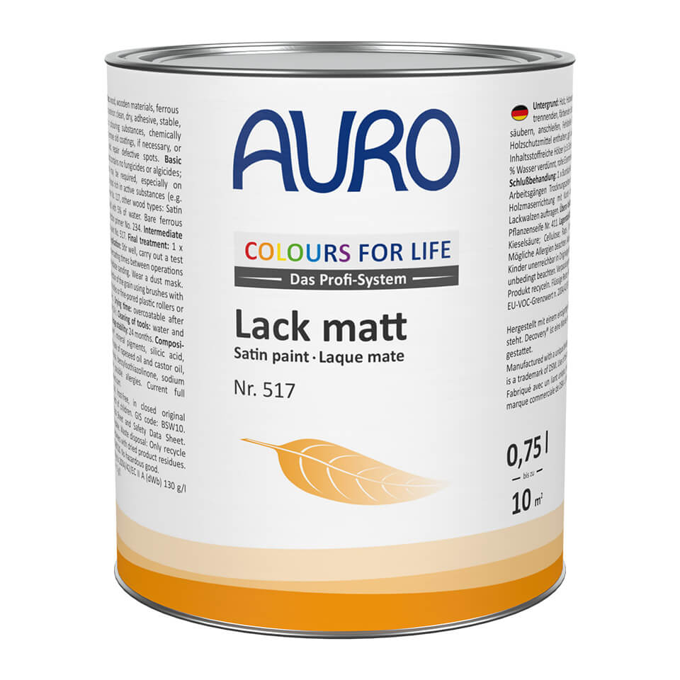 COLOURS FOR LIFE Satin paint